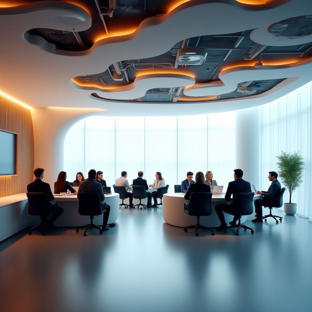 Equipo de ConsultPro en oficina moderna