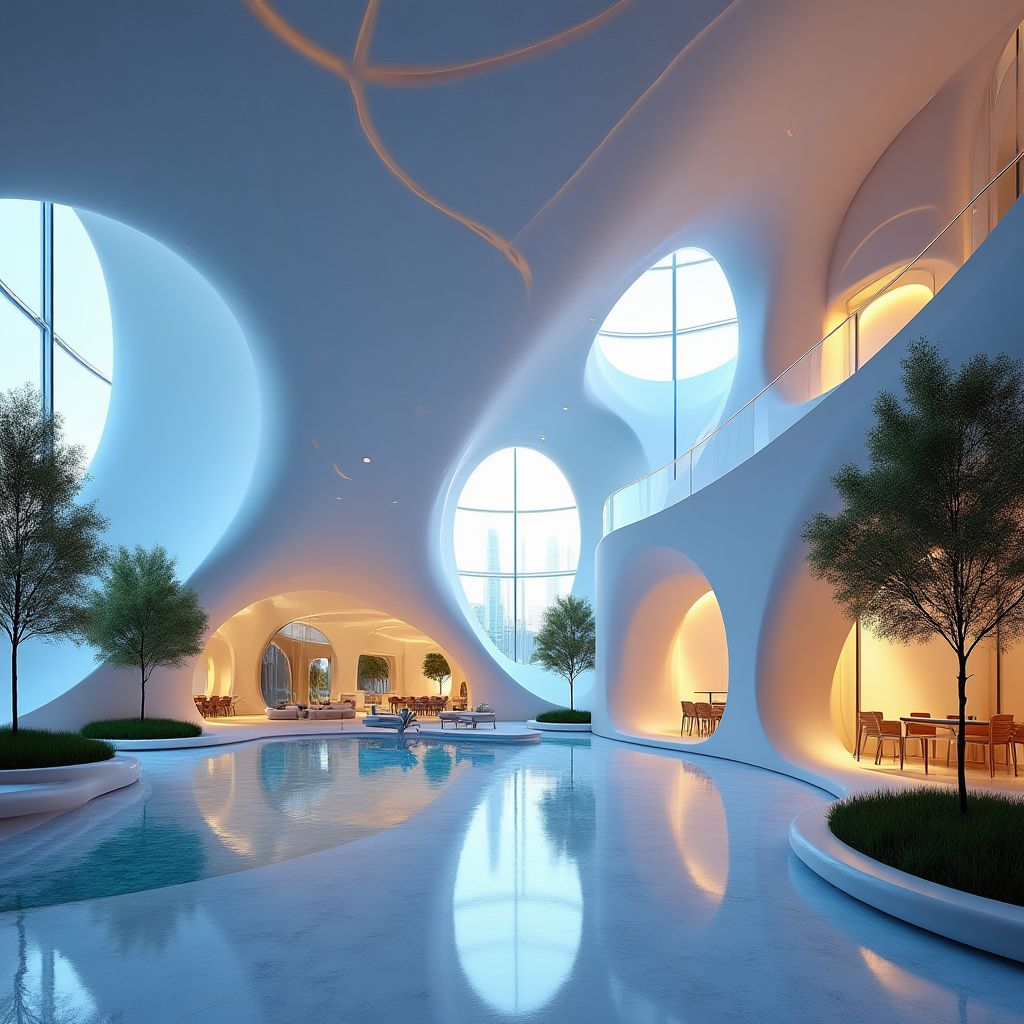 Oficinas modernas de empresa tecnológica